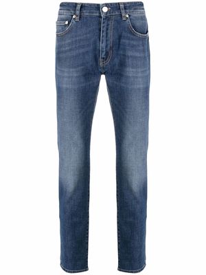 PT TORINO mid-rise slim-cut jeans - Blue