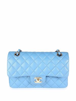 Chanel Pre-Owned small Double Flap shoulder bag - Blue