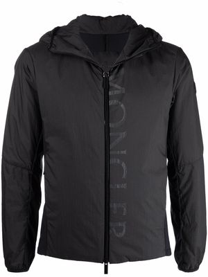Moncler zip-up windbreaker jacket - Black