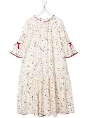 Amiki TEEN Giselle cotton nightgown - Neutrals