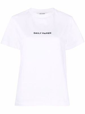 Daily Paper embroidered logo T-shirt - White