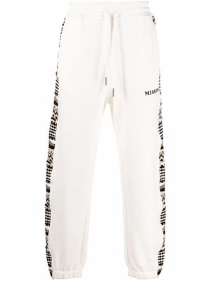 Missoni side-panel track pants - White