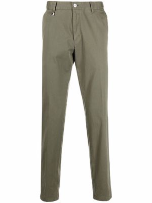 BOSS slim-cut chino trousers - Green