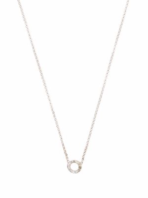 Rosa Maria diamond-embellished silver necklace