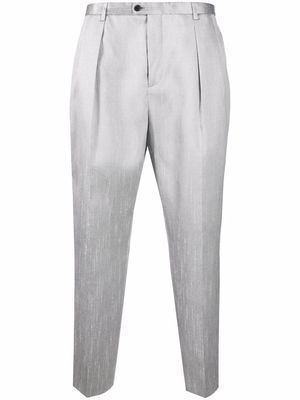 Saint Laurent tailored-cut trousers - Grey