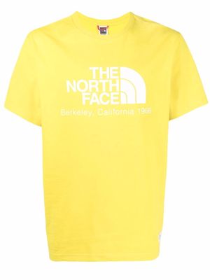 The North Face logo-print T-shirt - Yellow