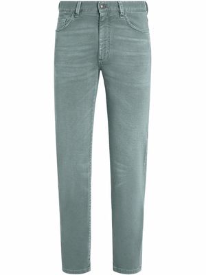 Ermenegildo Zegna tapered-leg jeans - Green