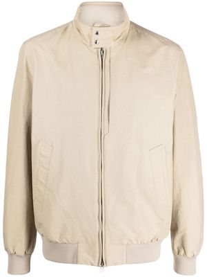 Woolrich zip-fastening bomber jacket - Neutrals