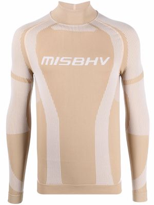 MISBHV Sport Active logo-print jersey - Neutrals