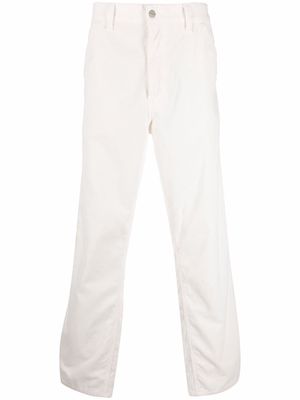 Carhartt WIP Simple corduroy trousers - White