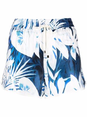 F.R.S For Restless Sleepers floral-print shorts - Blue