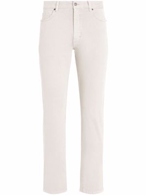 Ermenegildo Zegna straight-leg denim jeans - White