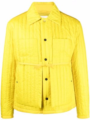 Craig Green quilted padded jacket - Yellow