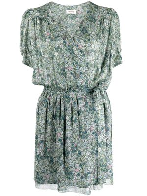 Zadig&Voltaire Betty floral-print dress - Yellow