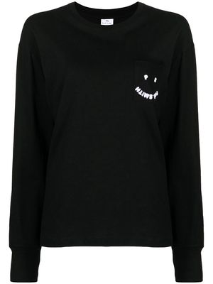 PS Paul Smith chest logo-print sweatshirt - Black