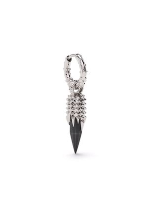 Kasun London Dagger single earring - Silver