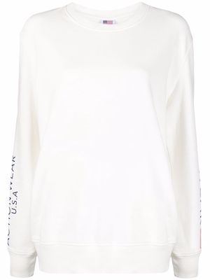 Autry Action Wear print sweatshirt - White