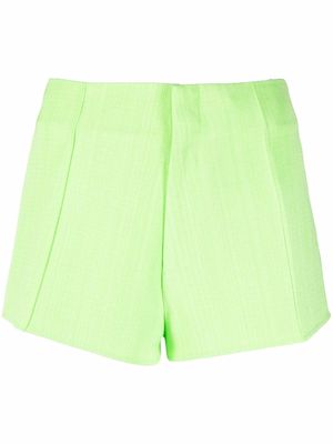 Jacquemus Limao high-waisted mini shorts - Green