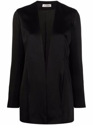 There Was One front slits blazer - Black