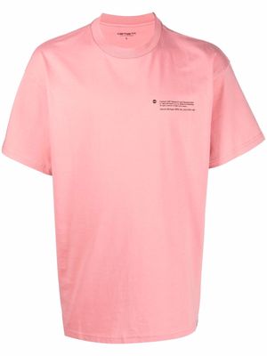 Carhartt WIP graphic-print T-shirt - Pink