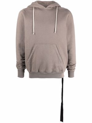 Rick Owens DRKSHDW long-sleeved cotton hoodie - Neutrals