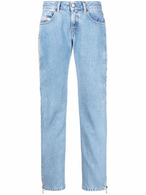 Diesel patchwork wide-leg jeans - Blue