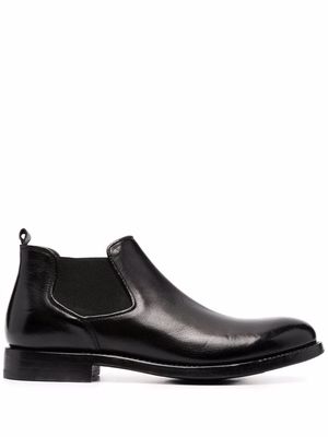 Alberto Fasciani elasticated side-panel boots - Black