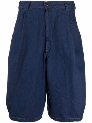 Levi's: Made & Crafted Denim Family wide-leg shorts - Blue