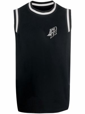 Represent embroidered patch tank top - Black