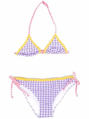 MC2 Saint Barth Kids Holly bikini set - Purple