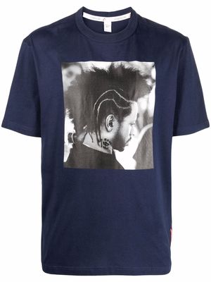 Reebok graphic-print short-sleeved T-shirt - Black