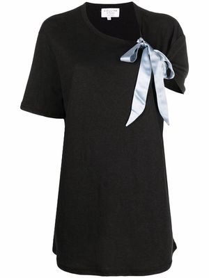 Collina Strada ribbon-detail T-shirt - Black