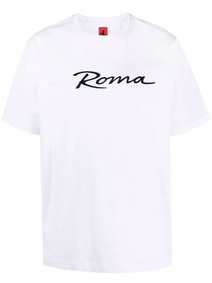 Ferrari roma-print T-shirt - White