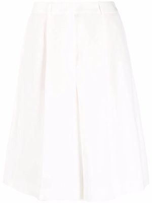 Fabiana Filippi knee-length tailored shorts - White
