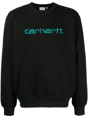 Carhartt WIP embroidered logo jumper - Black