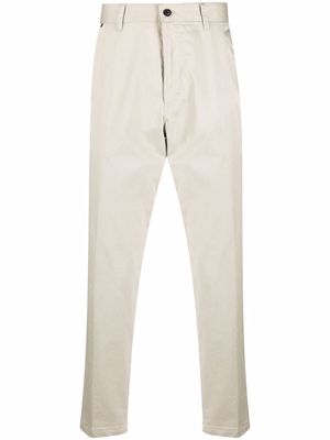 BOSS slim-cut chino trousers - Neutrals