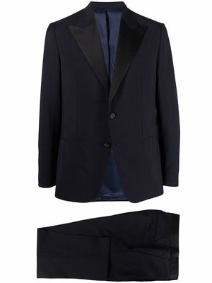 D4.0 single-breasted two-piece suit - Blue