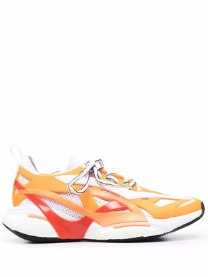 adidas by Stella McCartney SolarGlide lace-up sneakers - CREORA ACTORA FTWWHT