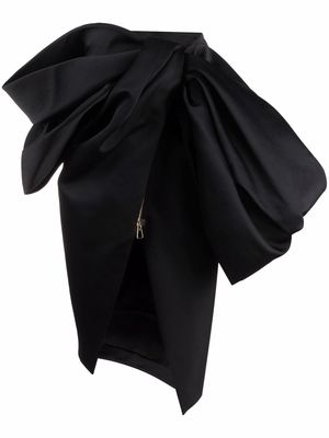 AZ FACTORY bow-detail skirt - Black