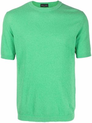 Roberto Collina crew-neck knit T-shirt - Green
