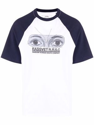 PACCBET Eye graphic-print T-shirt - White