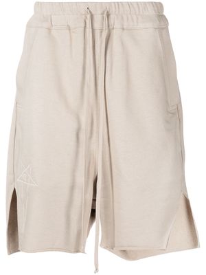 Rick Owens drawstring cargo shorts - Brown