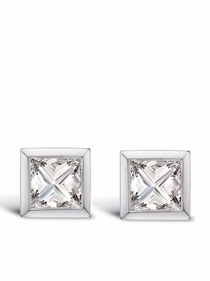 Pragnell 18kt white gold RockChic diamond earrings - Silver