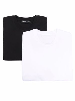 Neil Barrett two-pack cotton T-shirts - Black