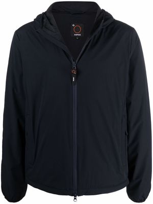 ASPESI hooded zip-up hoodie - Blue