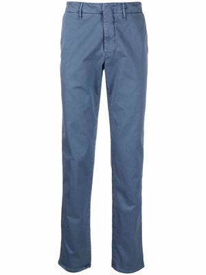 Incotex four-pocket cotton tailored trousers - Blue