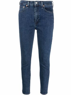 Rag & Bone skinny-cut cropped jeans - Blue