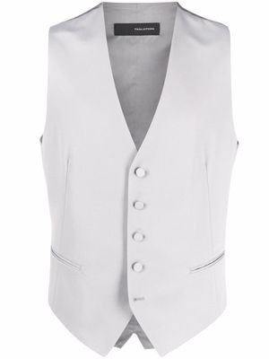 Tagliatore button-up suit waistcoat - Grey