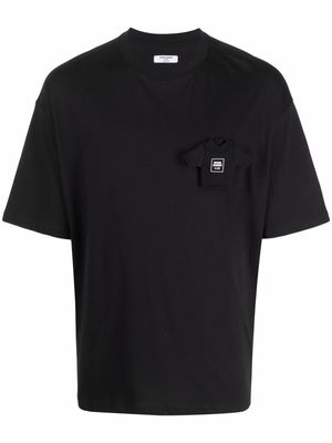 Opening Ceremony Miniature-patch short-sleeve T-shirt - Black