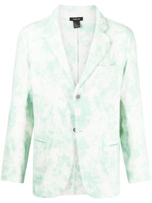 Avant Toi single-breasted knitted blazer - Green